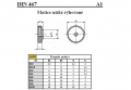 MATICE RÝHOVANÉ NÍZKÉ DIN 467/A1