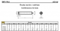 ŠROUBY STAVĚCÍ S VNITŘNÍM ŠESTIHRANEM A HROTEM ISO 4027/A4