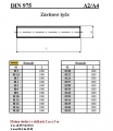 ZÁVITOVÉ TYČE S LEVÝM ZÁVITEM 1000 mm DIN 976/A2