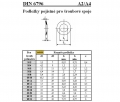 PODLOŽKY NAPÍNACÍ DIN 6796/A2