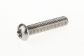 šroub M 3 x 4, (půlkul.hl.), ISO 7380TX/A2