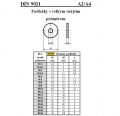 PODLOŽKY S VELKÝM VNĚJŠÍM PRŮMĚREM DIN 9021/A2