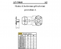 matice M 3 ,k bodovému svař. bez bodů AN 9060 C/A2