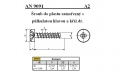 ŠROUBY DO PLASTU S PŮLKULATOU HLAVOU S KŘÍŽOVOU DRÁŽKOU AN 9091/A2