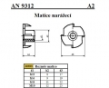matice narážecí M 8 AN 9260/A2