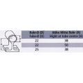 držák madla zábradlí středový 60 st. 22 AN 8207/A4