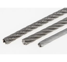 LANA (konstrukce 7 x 7) DIN 3055/1.4401