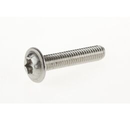 ŠROUBY S PŮLKULATOU HLAVOU NA TORX S PODLOŽKOU AN 9084 TX/A2