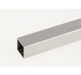 TRUBKY ČTVERCOVÉ - BROUŠENÉ S FOLIÍ, mat. 1.4301