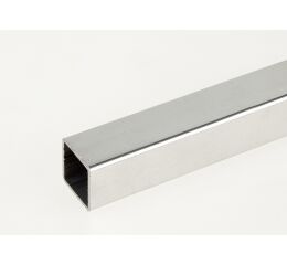 TRUBKY ČTVERCOVÉ - LEŠTĚNÉ S FOLIÍ, mat.1.4301