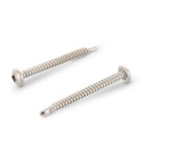 ŠROUBY DO PLECHU S PŮLKULATOU HLAVOU QUADREX DIN 7981V/A2
