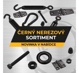 Nerez - Černý design