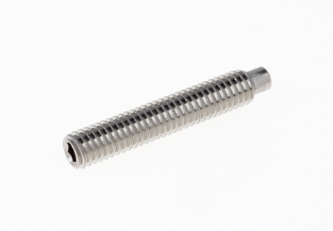 ŠROUBY STAVĚCÍ S VNITŘNÍM ŠESTIHRANEM A ČÍPKEM DIN 915/A4