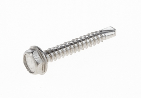 ŠROUBY SAMOVRTNÉ SE ŠESTIHRANNOU HLAVOU bez těsn.podl. DIN 7504B/A2