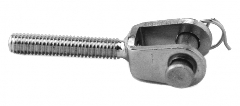 koncovka M 6 (vidlice+Lzávit) AN 8453/A4