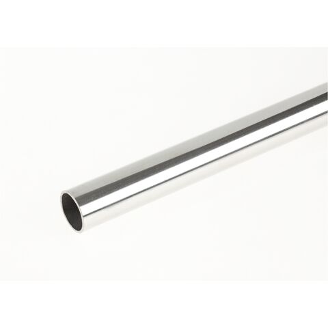 TRUBKY KRUHOVÉ SVAŘOVANÉ - LEŠTĚNÉ S FOLIÍ, mat. 1.4404