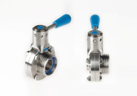 KLAPKY PŘÍMÉ - TYP G-S, mat. 1.4301